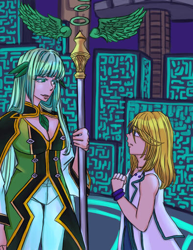 Mithos and Martel (Fanart for Tales of)