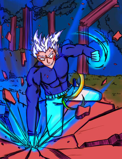 Garou (Fanart for One Punch Man)