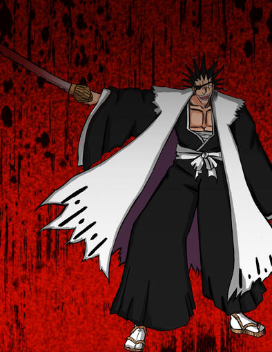 Kenpachi (Fanart for Bleach)